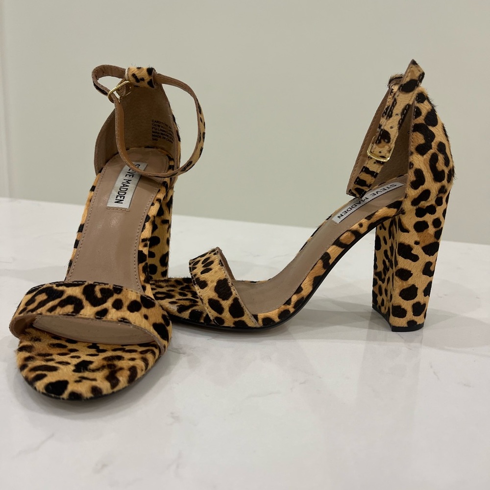 Steve Madden•Block Heel•LIKE NEW